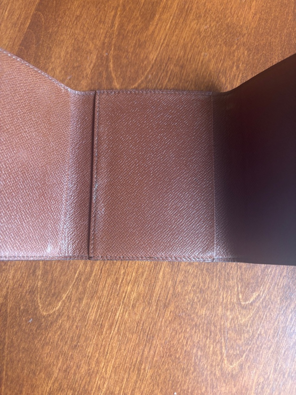 Authentic Vintage (Rare) Louis Vuitton Tri Fold photo/Card Holder - Picture 8 of 9